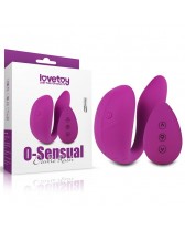 Estimulador vibrador de clítoris y punto G O-Sensual Double Rush