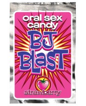 Caramelo para sexo oral BJ BLAST Frutilla
