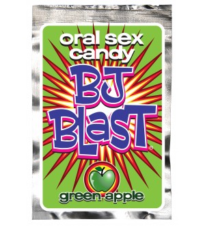 Caramelo para sexo oral BJ BLAST - Manzana
