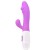 Vibrador de punto G de pene de silicona (motores duales)