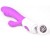 Vibrador de punto G de pene de silicona (motores duales)