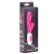 Vibrador de punto G de pene de silicona (motores duales)