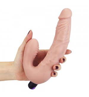 Vibrador Strapless doble Ijoy para parejas.