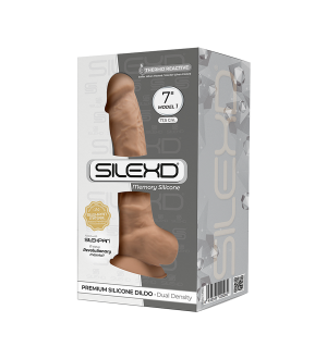 Dildo realista con testículos Model 1