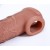 Funda realista de pene de silicona modelo clásico