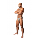 Tanga Male Power Labyrinth Bong Thong Grey Weave