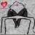 Conjunto de lencería de encaje de 2 piezas: Bralette + tanga abierta