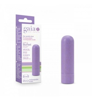 Mini vibrador tipo bala recargable Gaia - Lilac