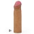 Funda de pene o extensor realista Revolutionary Silicone Nature Extender de 2”