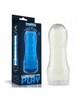 Masturbador masculino que brilla en la oscuridad Lumino Play Masturbator - Ribbed