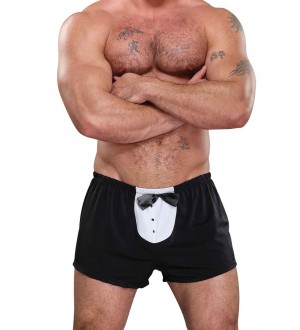 Traje de fantasia de mesero Boxer Tuxedo