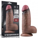 Mega Dildo ultra realista 9.5'' Dual Layered Silicone Cock XXL