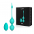 Bolas de kegel vibradoras a control remoto Blue Rabbit