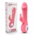 Vibrador rabbit recargable de 7 velocidades con rotación y calefacción