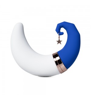 Vibrador estimulador de clítoris con diseño de luna