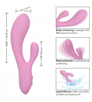 Vibrador rabbit super flexible Contour Zoie