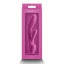 Vibrador rabbit de silicona recargable - OBSESSIONS BONNIE MAGENTA