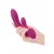 Vibrador rabbit de silicona recargable - OBSESSIONS BONNIE MAGENTA