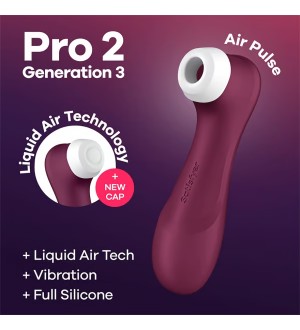 Estimulador de clitoris SATISFYER PRO 2 Generation 3 Liquid air