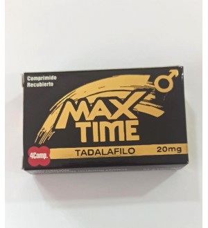 Potenciador masculino MAX TIME (taldalafilo de 20mg)