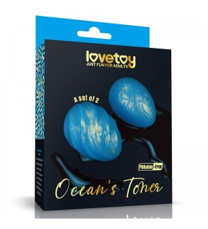 Juego de huevos vaginales o bolas chinas Ocean's Toner Egg Set