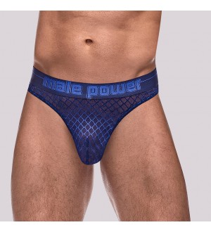 Male Power tanga DIAMOND MESH BONG THONG