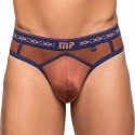 Tanga Male Power Panel Thong Terracotta Clay