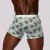 Male power Shorts sin costura Flamingo Sheer Prints