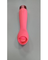 Vibrador de punto G y clitoris con lengua Clit - G Delight