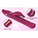 Vibrador rabbit de cuentas 3 en 1 con empuje Jenny