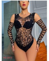 Body de red SpiderWeb con brillitos