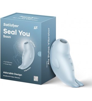 Estimulador de clítoris de ondas de presión Satisfyer Seal You Soon