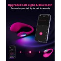LUSH 4 Vibrador de huevo Bluetooth para punto G por app