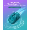 Lovense GUSH 2 Masajeador de pene oscilante y vibratorio manos lbres con app