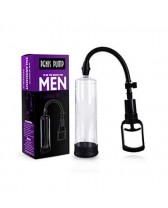 Bomba de succión de pene manual Men Powerup con jalador