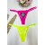 Tanga de encaje Natalia regulable, encaje ambos lados