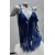 Babydoll de malla con bolados bajo la copa