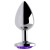 Plug Anal Grande de Metal con Piedra Sensual Love