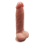 Dildo realista con base de succión de 20 cm