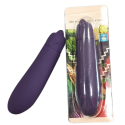 Mini vibrador para clítoris Eggplant - Berenejna a baterias