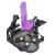 Arnés con dildo Naughty purple boy