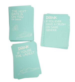Juego de cartas Drinking Game para parejas