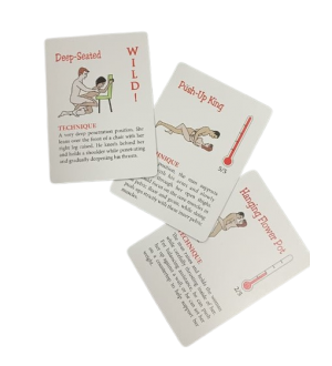 Juego de cartas a year of sex! Juego de posiciones para pareja