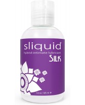 Lubricante Híbrido Sliquid Naturals Silk de textura cremoso 125 ml