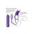 Anillo vibrador de pene con plug anal Fantasy C-Ringz Ass-Gasm Cock Ring