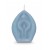 Vela erótica con aroma delicioso Eden's Candle Vanilla Scented Vagina - Blue