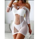 Vestido de red - Bodystocking - que brilla en la oscuridad Diamond Lust