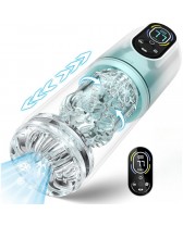 Masturbador masculino Multifunction Automatico - Tongue-Licking, Thrusting, Rotating, Vibrating & Sucking Modes