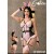 Traje de fantasía o disfraz erótico de Conejita tierna Sexy de 4 piezas