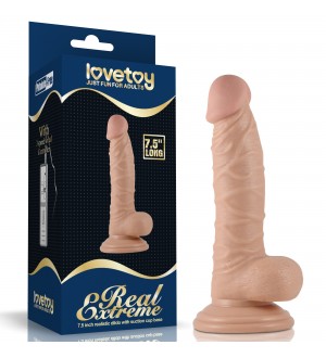 Consolador Realista con Ventosa de 7.5 Lovetoy